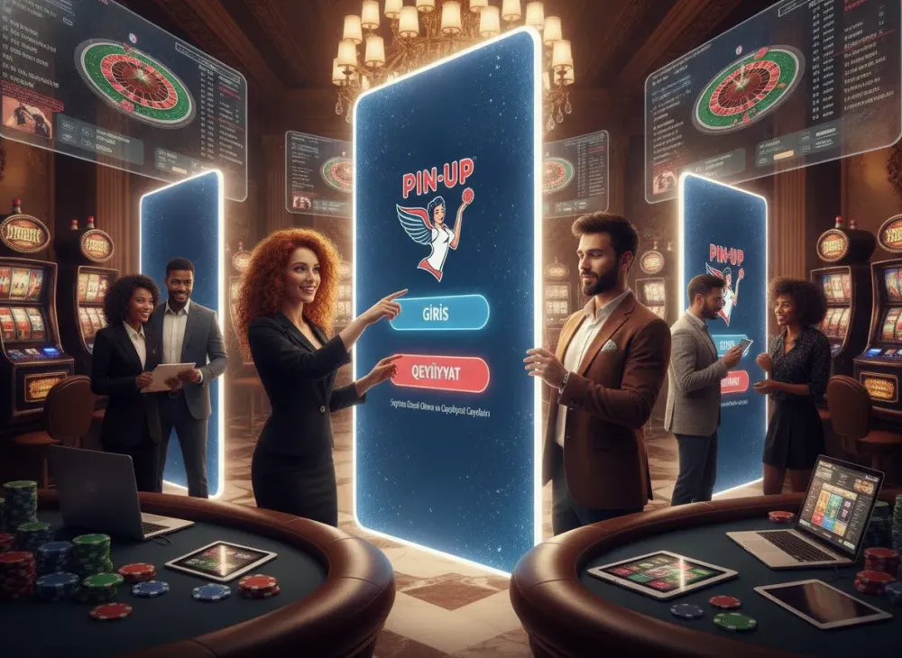 Pin-up casino giriş proseduru və hesab yaradılması